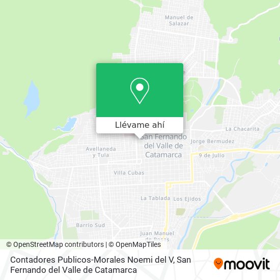 Mapa de Contadores Publicos-Morales Noemi del V