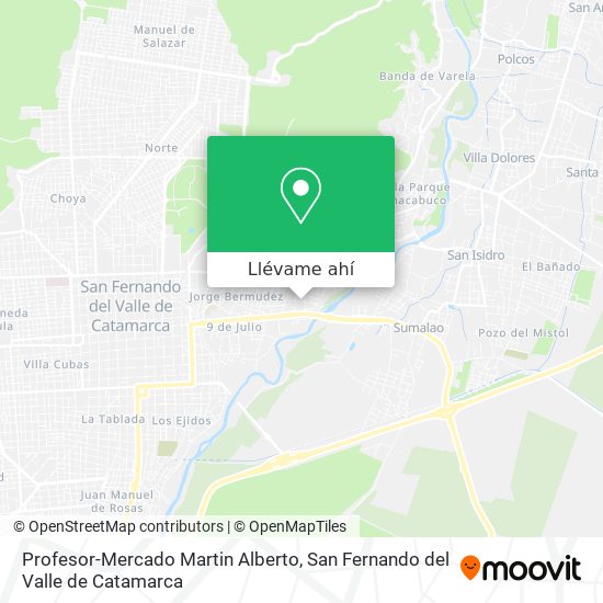 Mapa de Profesor-Mercado Martin Alberto