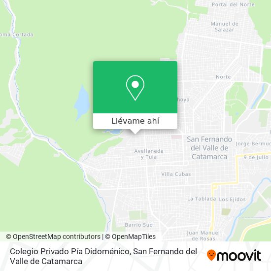 Mapa de Colegio Privado Pía Didoménico