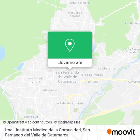 Mapa de Imc - Instituto Medico de la Comunidad