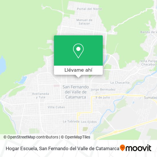 Mapa de Hogar Escuela