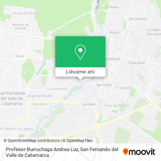 Mapa de Profesor-Burruchaga Andrea Luz