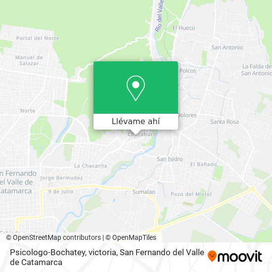 Mapa de Psicologo-Bochatey, victoria