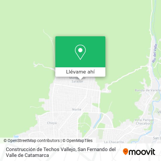 Mapa de Construcción de Techos Vallejo