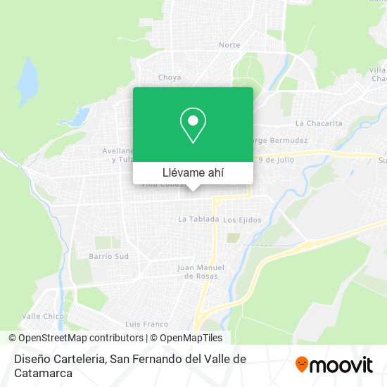 Mapa de Diseño Carteleria