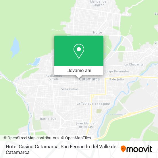 Mapa de Hotel Casino Catamarca