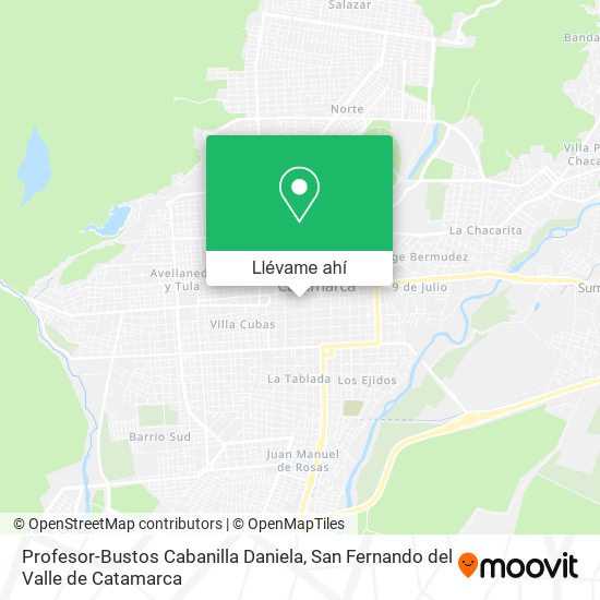 Mapa de Profesor-Bustos Cabanilla Daniela