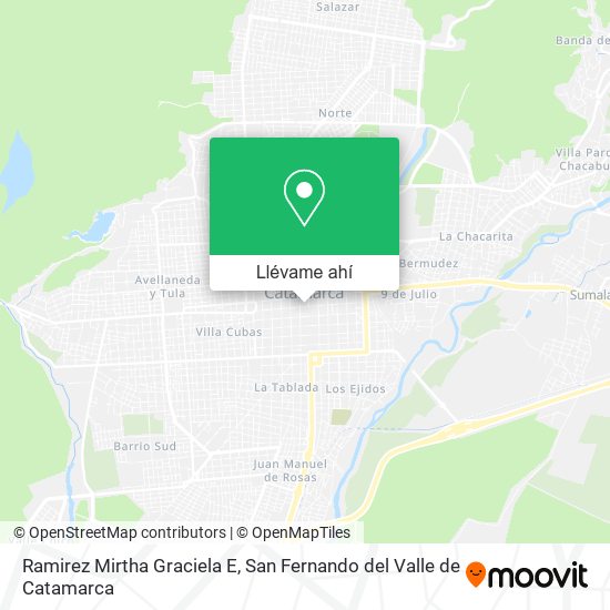 Mapa de Ramirez Mirtha Graciela E