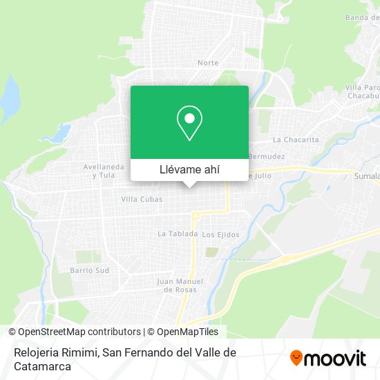 Mapa de Relojeria Rimimi