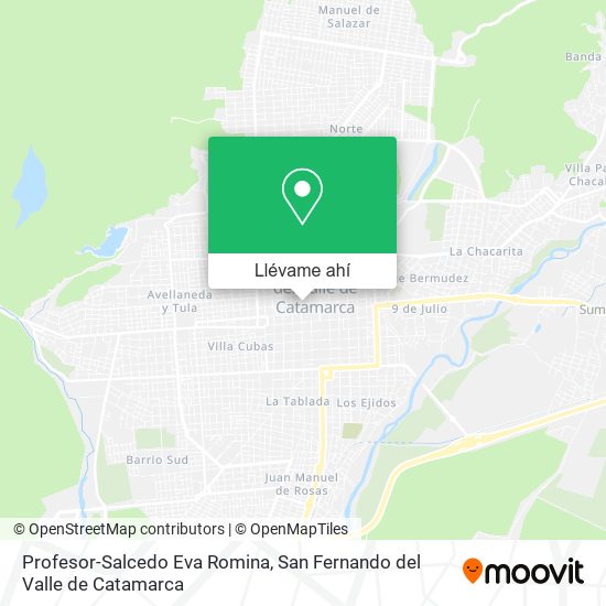 Mapa de Profesor-Salcedo Eva Romina