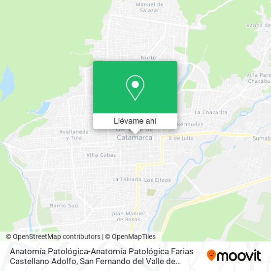 Mapa de Anatomía Patológica-Anatomía Patológica Farias Castellano Adolfo