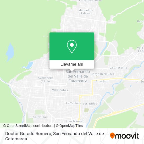 Mapa de Doctor Gerado Romero