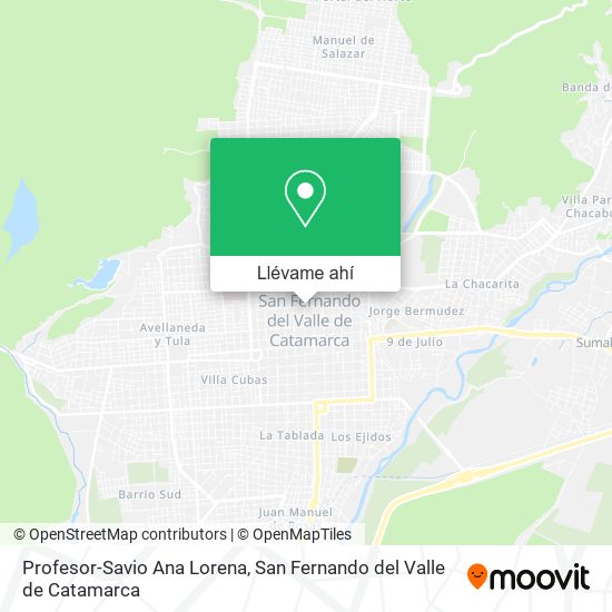 Mapa de Profesor-Savio Ana Lorena