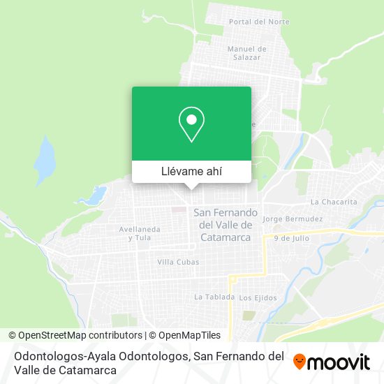 Mapa de Odontologos-Ayala Odontologos