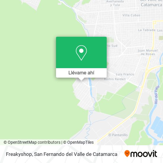 Mapa de Freakyshop