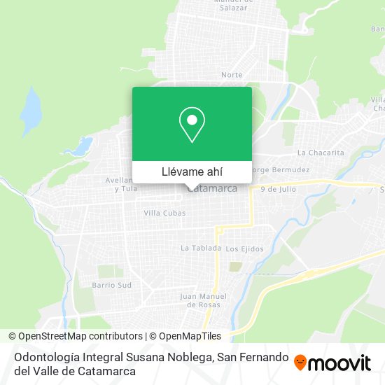 Mapa de Odontología Integral Susana Noblega
