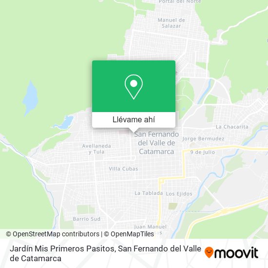 Mapa de Jardín Mis Primeros Pasitos