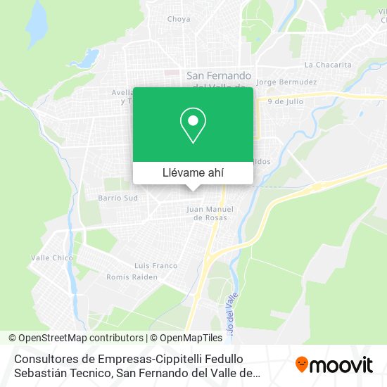 Mapa de Consultores de Empresas-Cippitelli Fedullo Sebastián Tecnico