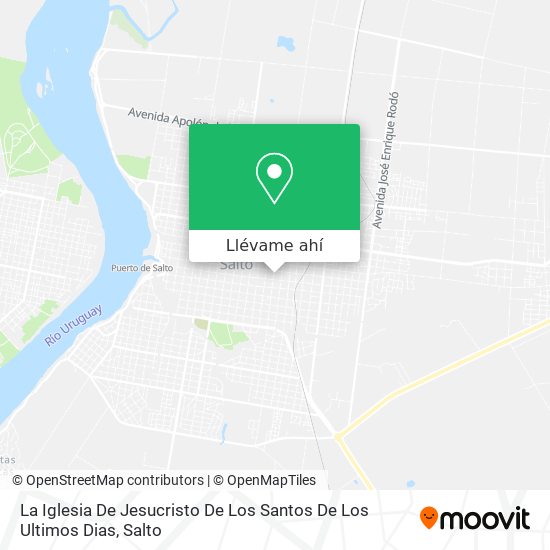 Mapa de La Iglesia De Jesucristo De Los Santos De Los Ultimos Dias