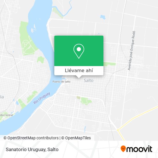 Mapa de Sanatorio Uruguay