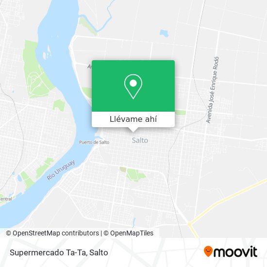 Mapa de Supermercado Ta-Ta