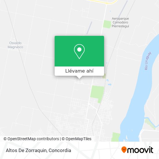 Mapa de Altos De Zorraquin