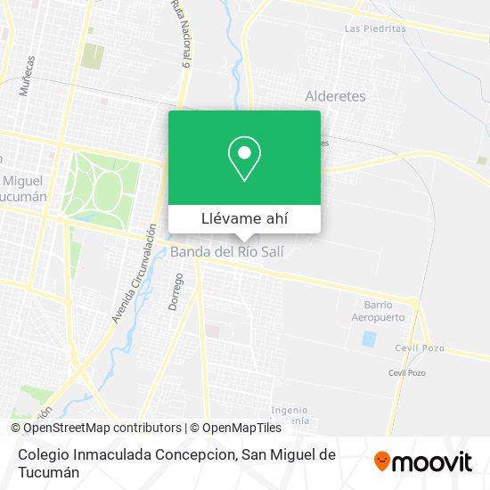 Mapa de Colegio Inmaculada Concepcion