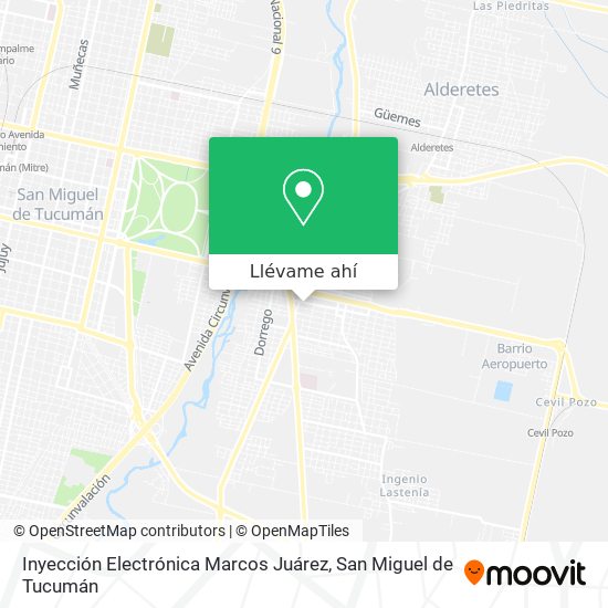 Mapa de Inyección Electrónica Marcos Juárez