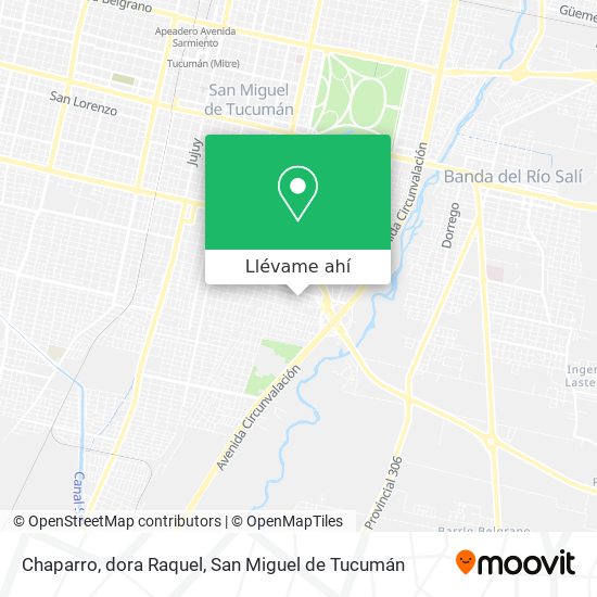 Mapa de Chaparro, dora Raquel