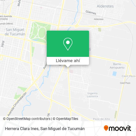 Mapa de Herrera Clara Ines