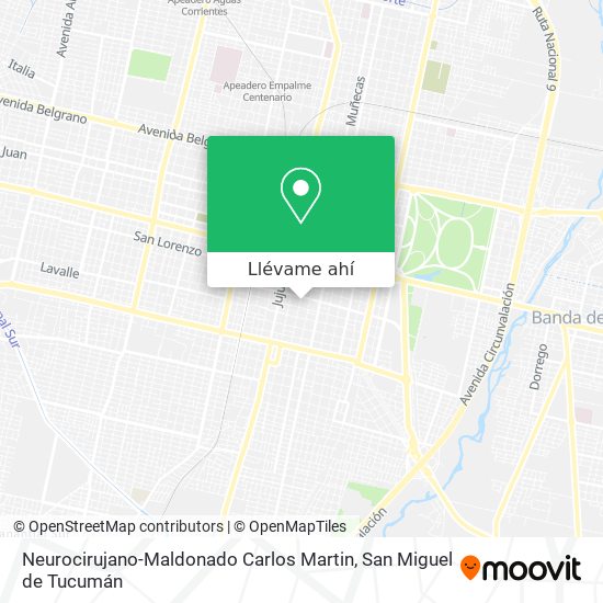 Mapa de Neurocirujano-Maldonado Carlos Martin