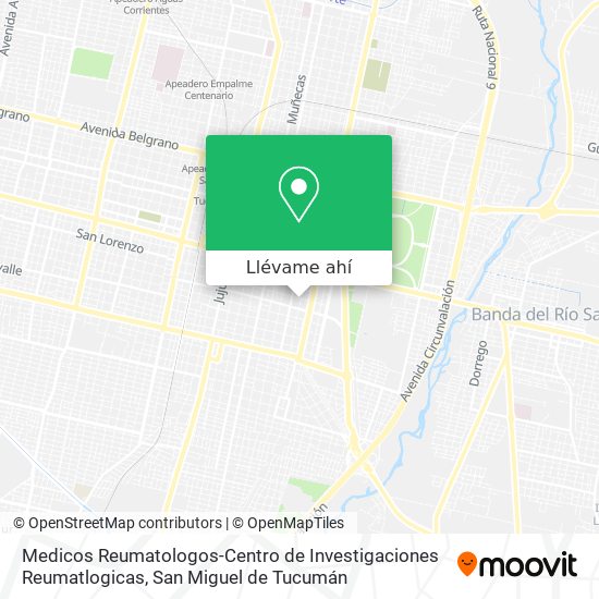 Mapa de Medicos Reumatologos-Centro de Investigaciones Reumatlogicas