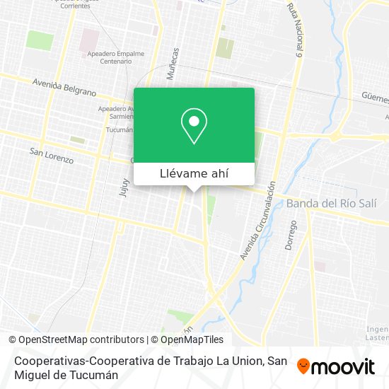 Mapa de Cooperativas-Cooperativa de Trabajo La Union