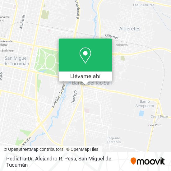 Mapa de Pediatra-Dr. Alejandro R. Pesa