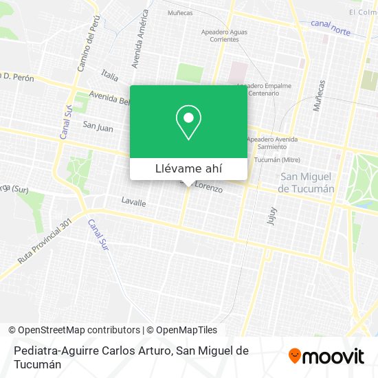 Mapa de Pediatra-Aguirre Carlos Arturo