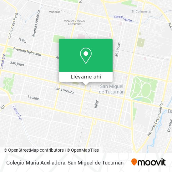 Mapa de Colegio Maria Auxliadora