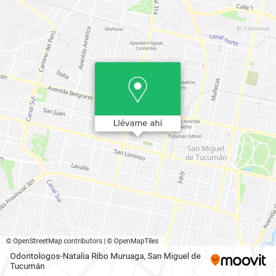 Mapa de Odontologos-Natalia Ribo Muruaga