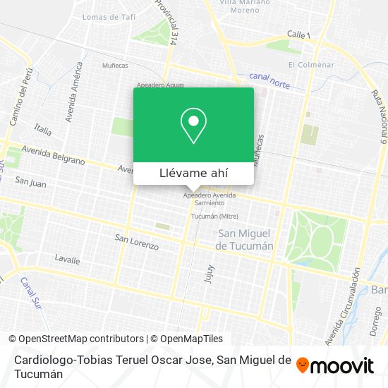 Mapa de Cardiologo-Tobias Teruel Oscar Jose