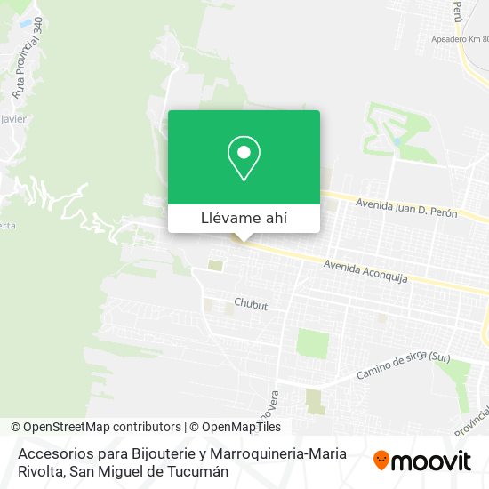 Mapa de Accesorios para Bijouterie y Marroquineria-Maria Rivolta