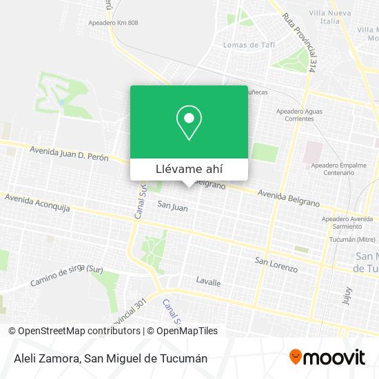 Mapa de Aleli Zamora