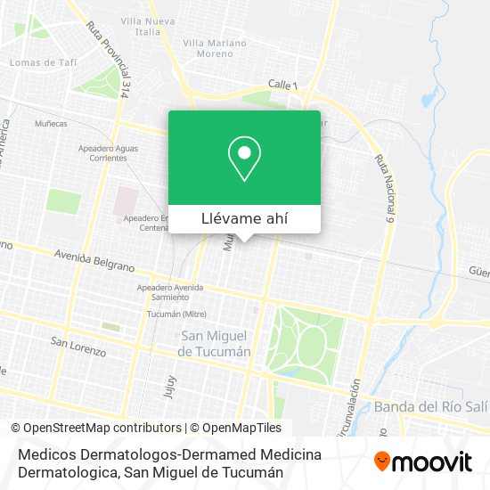 Mapa de Medicos Dermatologos-Dermamed Medicina Dermatologica