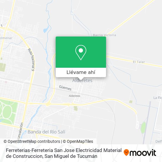 Mapa de Ferreterias-Ferreteria San Jose Electricidad Material de Construccion