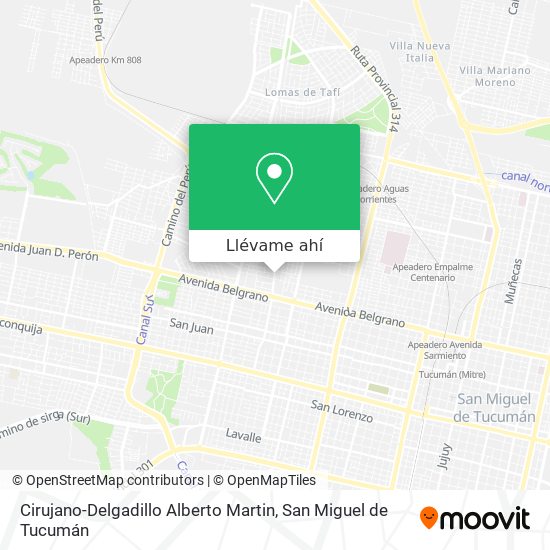 Mapa de Cirujano-Delgadillo Alberto Martin