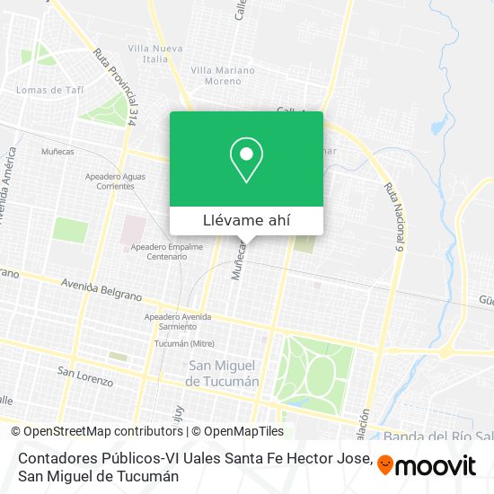 Mapa de Contadores Públicos-VI Uales Santa Fe Hector Jose