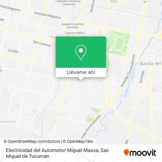Mapa de Electricidad del Automotor Miguel Massa