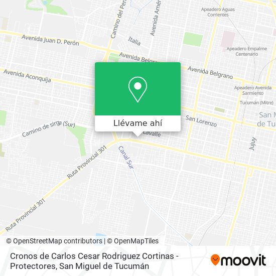 Mapa de Cronos de Carlos Cesar Rodriguez Cortinas - Protectores