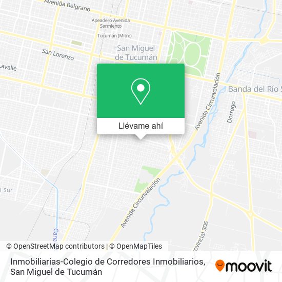 Mapa de Inmobiliarias-Colegio de Corredores Inmobiliarios