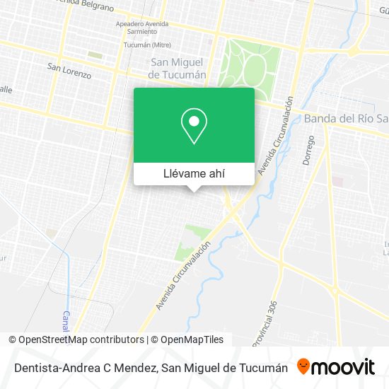 Mapa de Dentista-Andrea C Mendez
