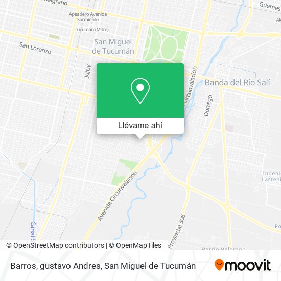 Mapa de Barros, gustavo Andres
