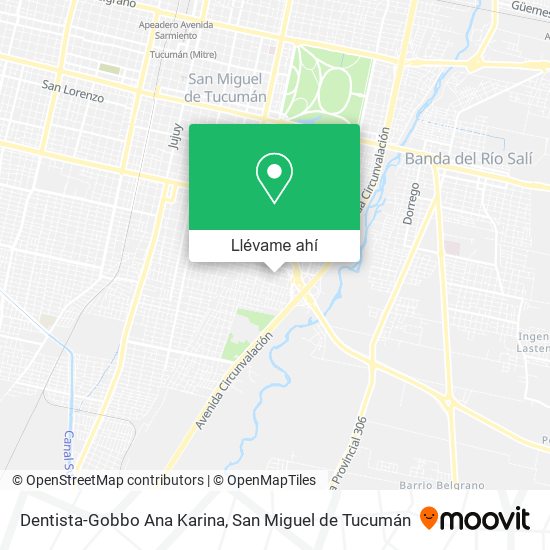 Mapa de Dentista-Gobbo Ana Karina